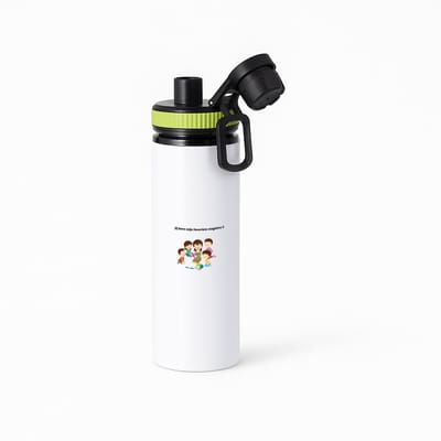 Hacebo® - jij bent mijn favoriete stagiaire waterfles met draaidop groen - Stagiair - iemand die stage loopt - verjaardagscadeau - cadeau - kado - geschenk - gift - verjaardag - collega's - water fles - 850ML
