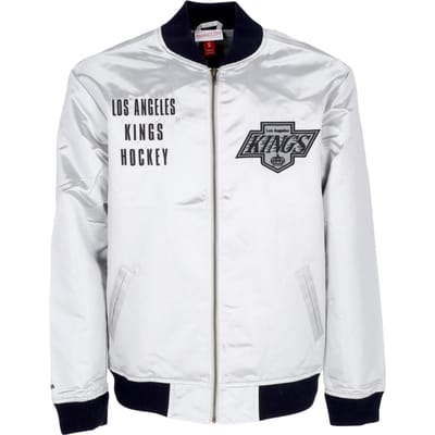 Heren bomberjack Nhl Team Og 2.0 lichtgewicht satijnen jack Vintage logo Loskin originele teamkleuren