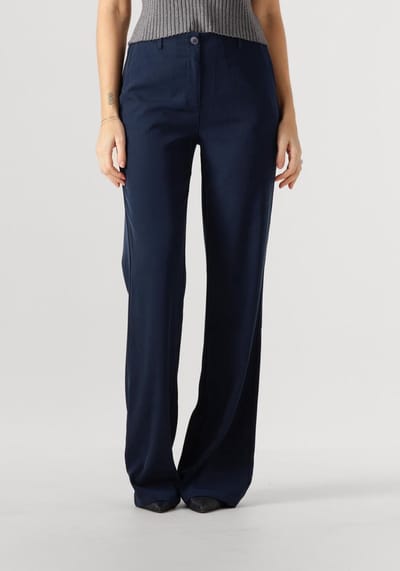 Ydence Pants Solange Tall Broeken Dames - Donkerblauw - Maat S TALL