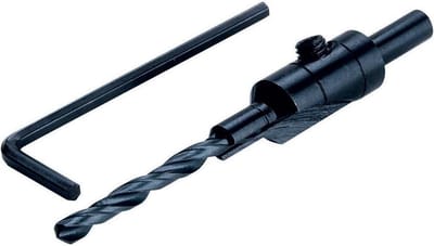wolfcraft - Voorboor met opsteekbare verzinkboor voor meubelschroeven, Ø 5-6 mm - 2511000