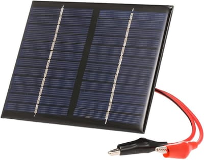 Zonnelader - Zonnepaneel - Tuinverlichting opladen - Hoge energieconversie - 115x90x3 MM - Zwart