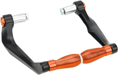 Motorfiets Handvat Beschermers, Rem en Koppeling Levers, 2 Stuks, Roestvrij Aluminium, Geschikt voor Mountainbikes en Offroad Fietsen