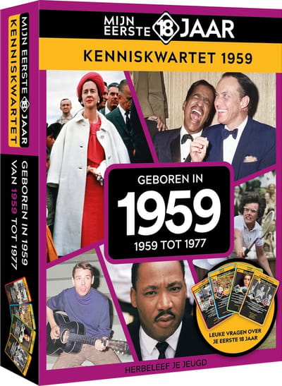 Tucker's Fun Factory Mijn eerste 18 jaar Kenniskwartet 1959 (België)