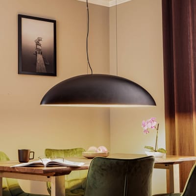Nowodvorski Lighting Hanglamp Canoe V, zwart/goud