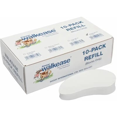 Reserveonderdelen voor groot-oblisch blok Kerbl Walkease Wedgy (x10)