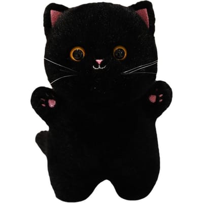 Schattige Pluche Katten Speelgoed Gevuld Japan Breng Kat Britse Korthaar Grijs Oranje Ragdoll Poes Kittentje Pop Tafel Begeleiding Speelgoed about15-20cm