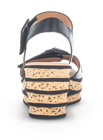 Gabor -Dames - zwart - sandalen - maat 38.5
