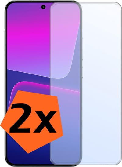 Screenprotector - 2 Stuks - Geschikt voor Xiaomi 13 - Extra Sterk - Gehard Glas - Beschermglas - Tempered Glass - Screen Protector
