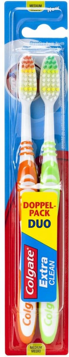 Colgate Extra Clean Duo Tandenborstel