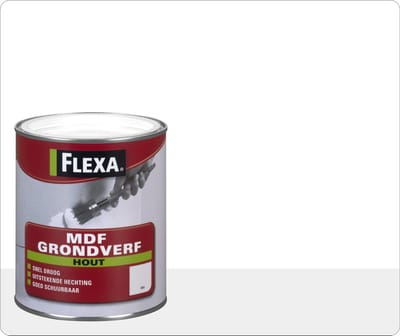 Flexa Grondverf - Mdf En Hout - Wit - 250ml