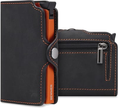 Slimme RFID Creditcardhouder met Stalen Clip en Minimalistisch Ontwerp | Geschikt voor Mannen en Vrouwen