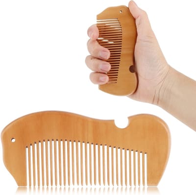 Houten Geboorte Kam voor Zwangere Vrouwen, Verlichting van Pijn en Ontspanning tijdens de Bevalling, Natuurlijke Houten Kam voor Haarverzorging en Ontspanning