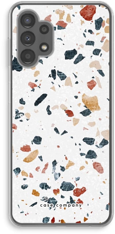 Case Company® - Hoesje geschikt voor Samsung Galaxy A13 4G hoesje - Terrazzo N°4 - Soft Cover Telefoonhoesje - Bescherming aan alle Kanten en Schermrand