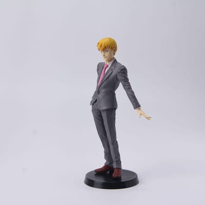 16cm Cartoon Mob Psycho 100 Mob Reigen Arataka Shiseo Kaseyama Actiefiguur Standbeeld Anime Collectie Figuur Speelgoed Cadeaus gray