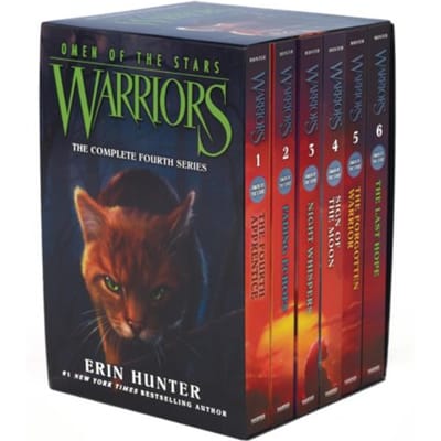 Warriors: Omen Of The Stars Box Set: Volumes 1-6 - Hunter, Erin