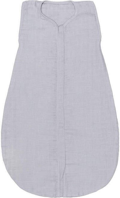 Baby slaapzak - Zomerslaapzak - Rustig slapen - Ademend katoen - 70 cm - Grijs