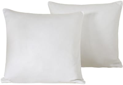 De Witte Lietaer Set Kussenslopen Olivia Off White - 2 stuks - 40 x 40 cm - Wit - Katoen Satijn