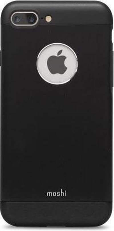 Moshi iGlaze Armour iPhone 7 Plus 8 Plus hoesje - Onyx Zwart