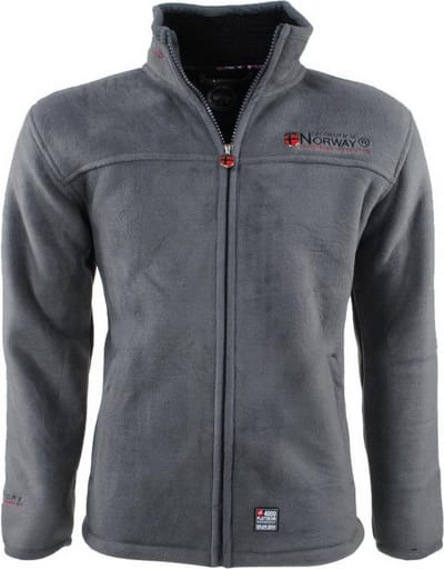 Geographical Norway - Heren Fleece Vest - Teddy Gevoerd - Ubolt - Grijs
