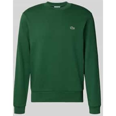 Lacoste Bio Cotton Fleece Crew Sweater Heren