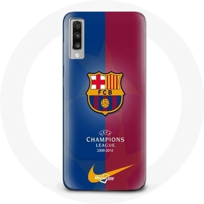 Coque Samsung Galaxy A70 FC Barcelone Logo Équipe de football