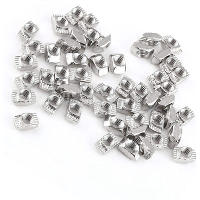 T-sleuf Hamerkopmoer Vernikkeld Koolstofstaal Bevestigingsmiddel Voor Aluminium Profiel (EU40 M8*19.5*10)