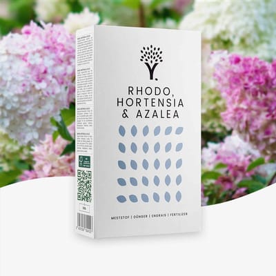 MOOWY Hortensia, Azalea, Rhododendron en Geranium Voeding - 100% Biologische Meststof voor Zuurminnende Planten - 1,25 kg voor 12 m²