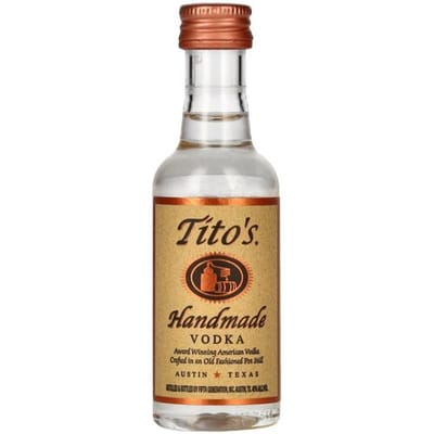 Tito's handgemaakte wodka Tito's Handmade Vodka 40% Vol. 0,05l PET