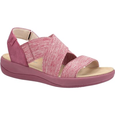 Hush Puppies Dames/dames Sophia Sandalen (Rood/Beige)