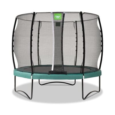 EXIT Allure Classic Trampoline ø305cm - Op Poten - Rond - Trampoline Buiten - Voor Kinderen - Groen