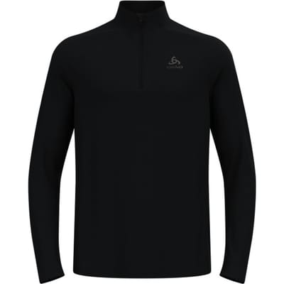 Odlo Odlo Midlayer Essential 1/2 Zip ZWART - Maat M