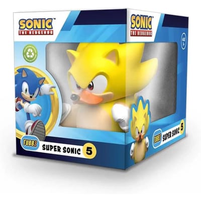 Numskull Sonic - The Hedgehog Tubbz PVC Figure Super Sonic Boxed Edition 10 cm Mini-Figuur