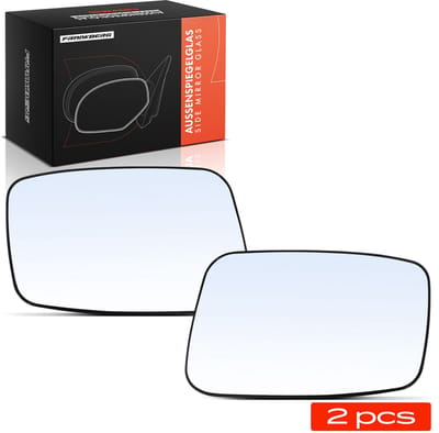 Frankberg 2x Spiegelglas Buitenspiegel Voor voor Volvo