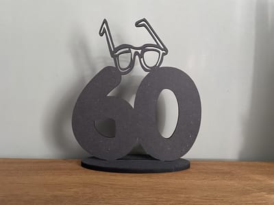 60 jaar verjaardag - 60 jaar - 60 jaar cadeau - 60 jaar verjaardag kaart - Verjaardag versiering - 60 jaar verjaardag artikelen