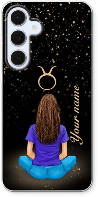 Gepersonaliseerd - Case Company® - Hoesje geschikt voor Samsung Galaxy S24 FE hoesje - Sterrenbeeld N°4 - Soft Cover Telefoonhoesje - Bescherming aan alle Kanten en Schermrand