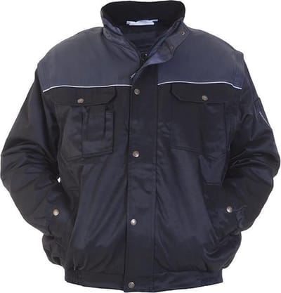 Hydrowear Pilotjack - Leipzig Zwart/grijs Mt L