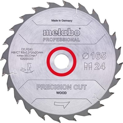 Metabo 628072000 Cirkelzaagblad 160 mm 1 stuk(s)