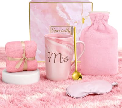 Warmwaterkruik Set - Kruik met Hoes - Warmte Geven - 8-Delige Cadeauset - 12 Liter - Roze