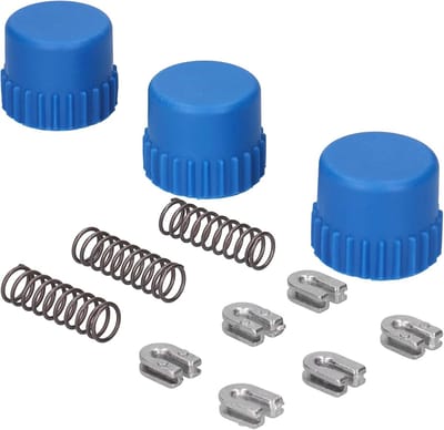Trimmer Onderdelen Set - Vervangingsonderdelen - Gras Trimmer - Duurzaam Metaal - 3 Stuks - Zwart