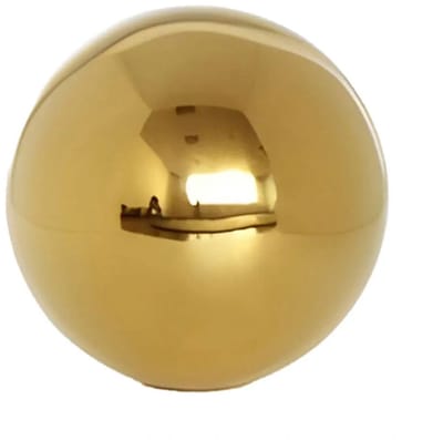 Buitengewoon de boet - Deco Heksenbol Goud Glans Roestvrij Staal 25 cm