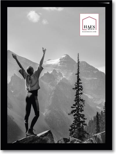 HAES DECO - Kunststof fotolijst 13x18 zwart Easy Frame - EF2B