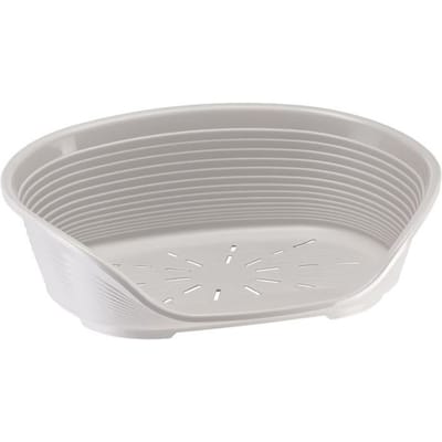 Mand-Korf SIESTA DELUXE Maat 2 - 49*36*17,5 cm - Lichtgrijs - FERPLAST