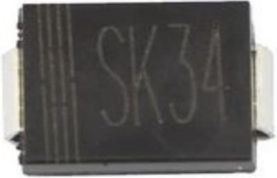 SK34 SMD Diode, 40V, 3A, DO-214AB, 5 stuks
