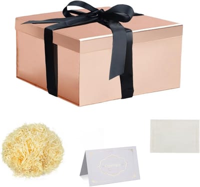 Stunq® Elegante Cadeaubox Set met Luxe Roze Gouden Afwerking voor Diverse Gelegenheden