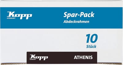 Stalen Afdekframes 1-voudig Profipack 10 Stuks Zonder Opdruk