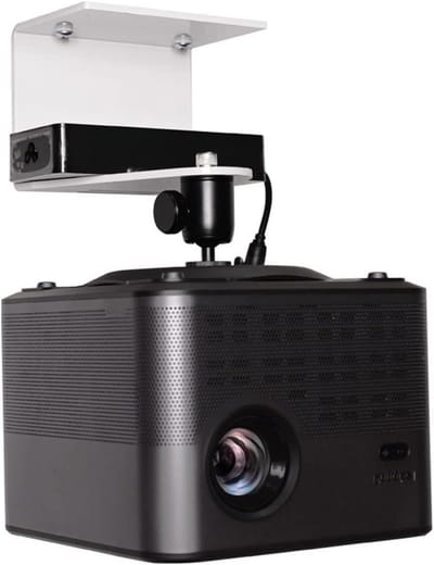 Projector Beugel - Plafondmontage Statief - Thuisbioscoop Inrichten - 360° Verstelbaar - Tot 8kg Draaglast - Wit
