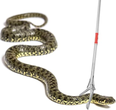 Opvouwbare Tang - Grijper Tool - Afval Verzamelen - Roestvrij Staal - 127 cm - Zilver