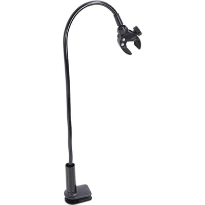 Support Sèche-Cheveux avec Pince Réglable Réduit la Fatigue du Bras Support Sèche-Cheveux pour Toilettage de Chien noir