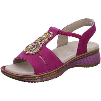 Sandalen met sleehak Ara -