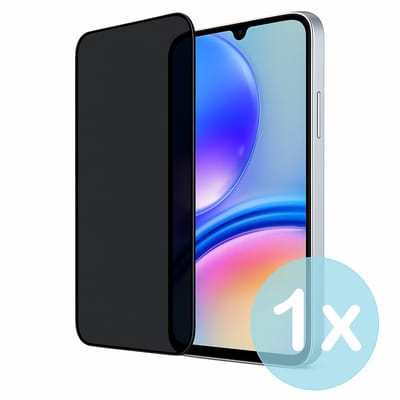 Privacy Screenprotector Geschikt voor Samsung Galaxy A05s – Anti-Gluren – Krasbestendig Gehard Glas 9H – Volledige Dekking – FuturiQ